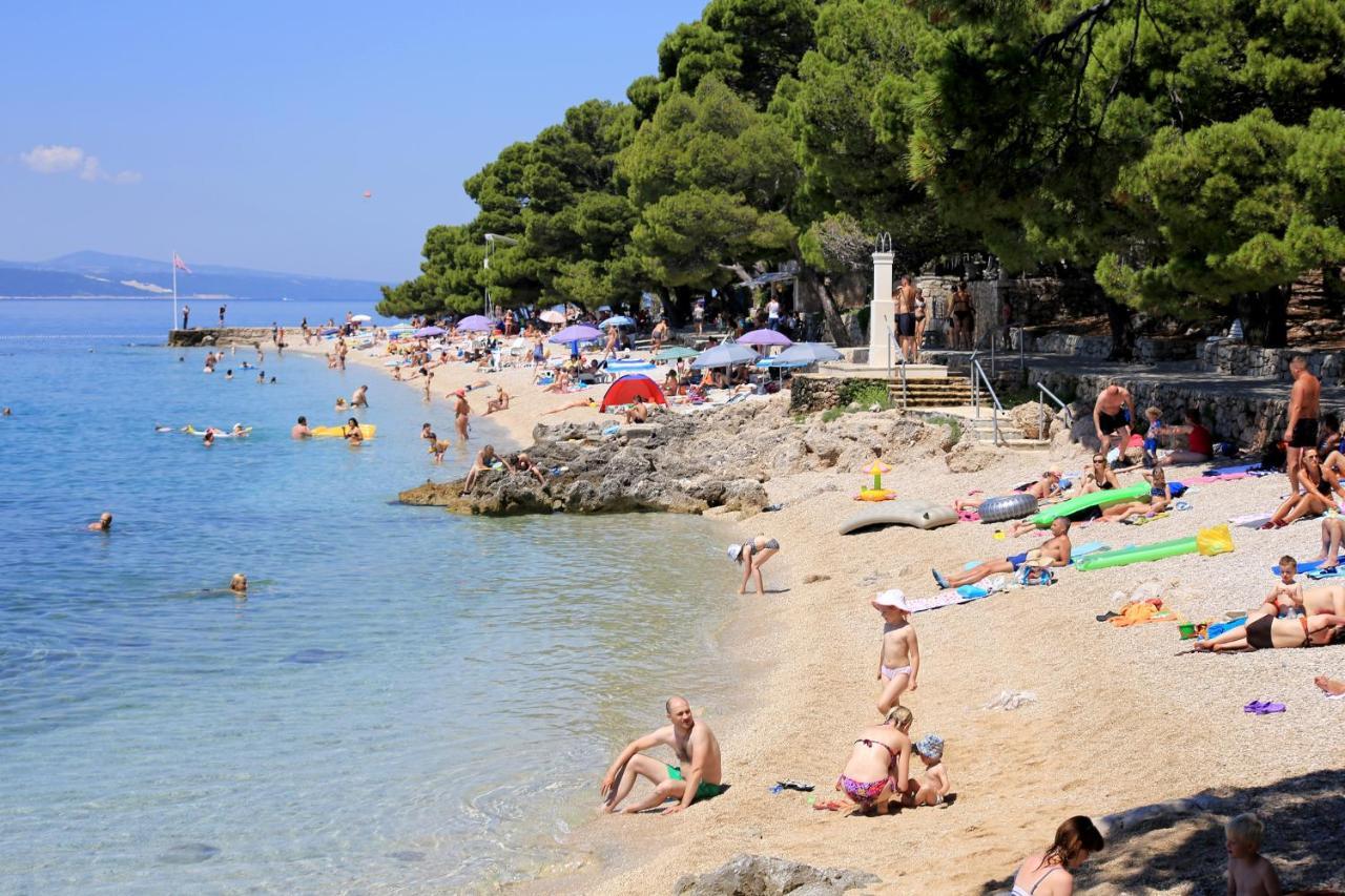 Apartments With A Parking Space Brela, Makarska - 11687 外观 照片