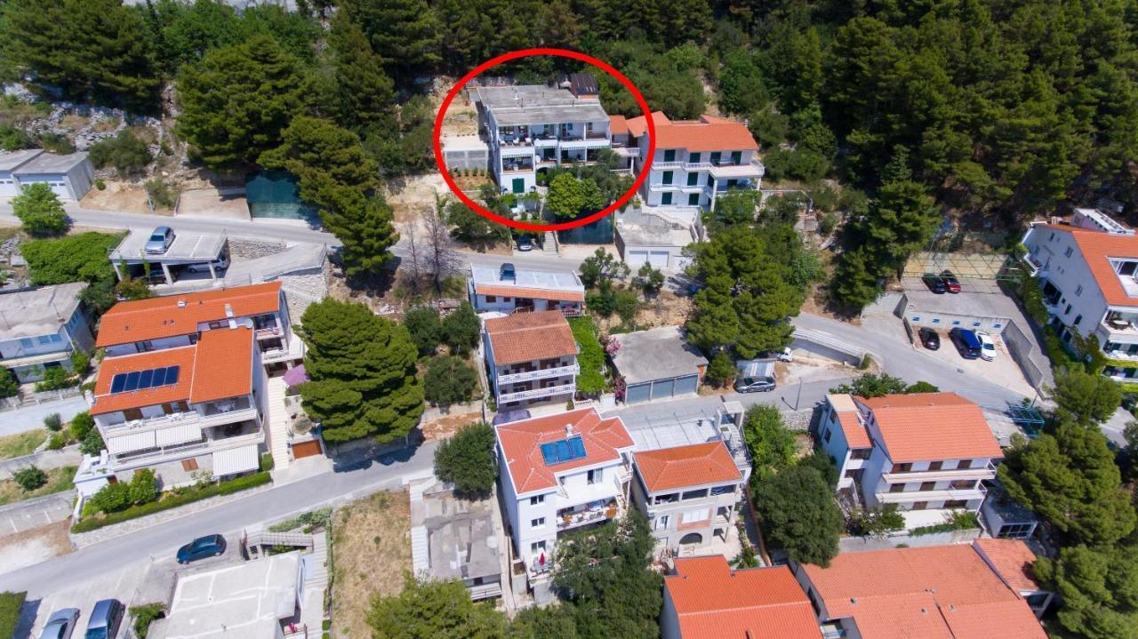 Apartments With A Parking Space Brela, Makarska - 11687 外观 照片