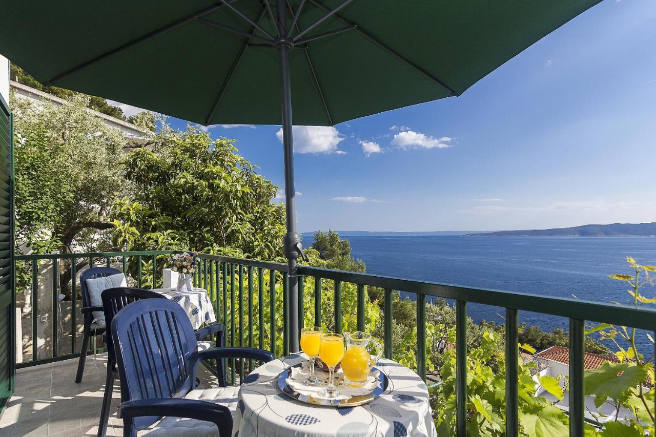 Apartments With A Parking Space Brela, Makarska - 11687 外观 照片